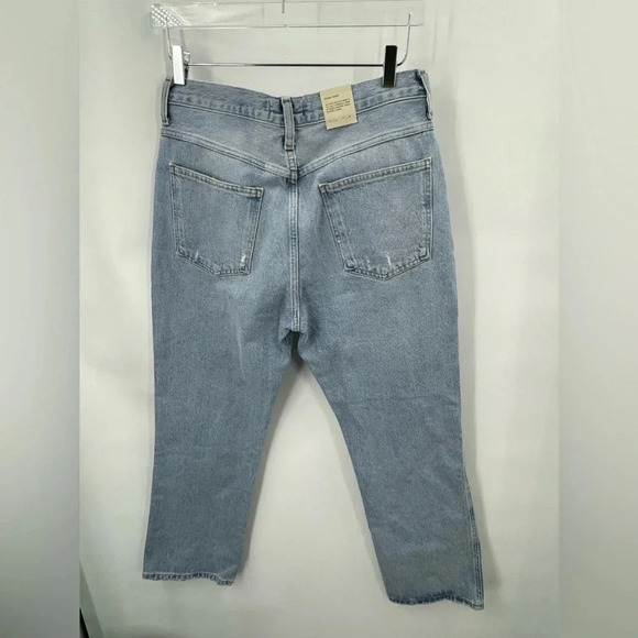 AGOLDE PINCH WAIST KICK FLARE IN RIPTIDE JEANS SIZE 30 B1219 - Picture 4 of 8